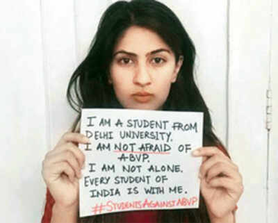 Support swells for DU girl, BJP mellows