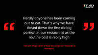 Restaurants in Lucknow fear closure as business remains dull 