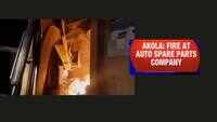 Major fire at an auto spare parts company in Maharashtra's Akola 