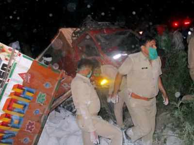 Uttar Pradesh: 24 killed after two trucks collide in Auraiya