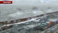 Watch: High tide hits Mumbai's Marine Drive 