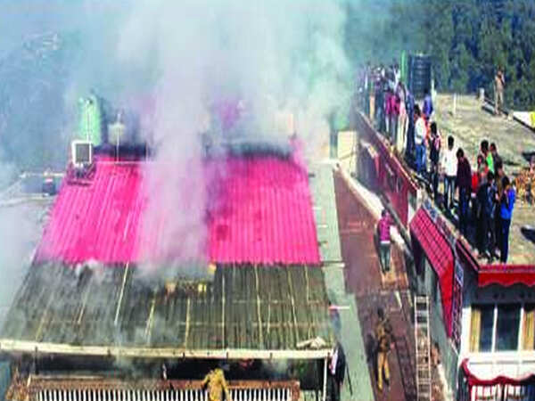 Fire breaks out at Mussoorie hotel