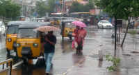 Vizag: Relief from heat as rain lashes the city 
