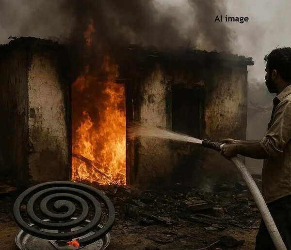 Man dies in blaze sparked by mosquito coil in Palnadu dist