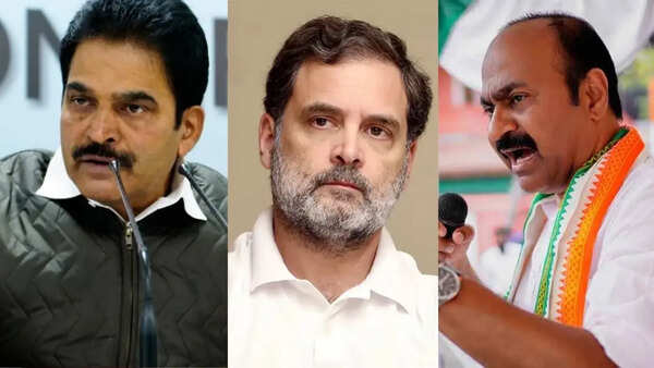 ‘Kaun Banega Kerala CM?’: Suspense lingers as Congress camps backing K C Venugopal and V D Satheesan intensify lobbying