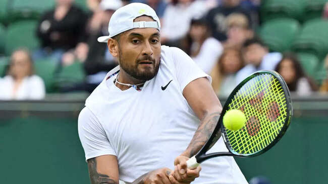 'I'm pretty good': Kyrgios behaves to reach Wimbledon last 32