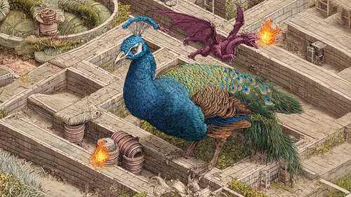 Running scared? Nope. Playing smart