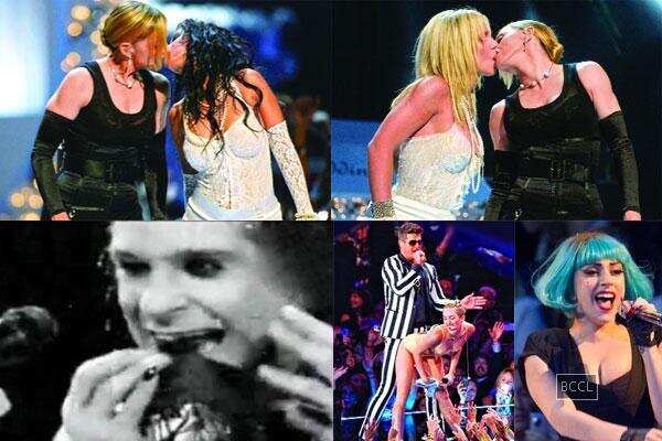 From Miley Cyrus to Lady Gaga: When international celebs went bizarre on stage