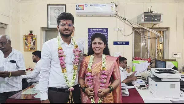 Former MLC’s daughter has simple wedding ceremony in court, to donate saving to unaided teachers’ children