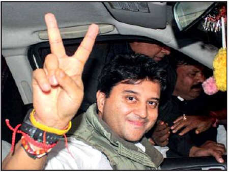 Scindia Son Rises In MP