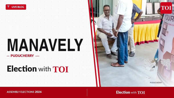 Manavely election result 2026: TVK’s B Ramu defeats BJP’s Embalam Selva by 3,093 votes