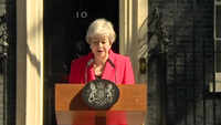 British PM Theresa May announces resignation 