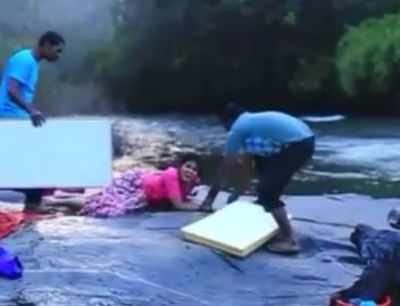 Viral video alert: Sairat fame Rinku Rajguru’s father denies report of her accident on set