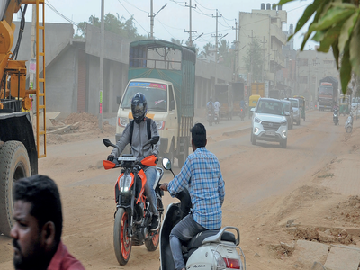 The dust never settles on Bengaluru's Kalkere Main Road