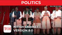 Watch: Nitish Kumar expands cabinet, RJD leader Tej Pratap Yadav, other MLAs take oath as ministers 