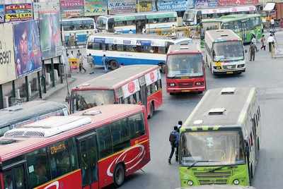BMTC miles and revenue reduced as buses crawl in increased traffic