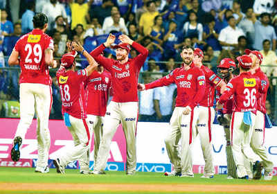 Kings XI Punjab beat Mumbai Indians by 7 runs