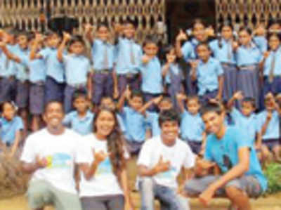 Ocean call for Udupi school students