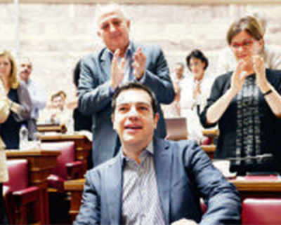 PM Tsipras blinks, seeks backing for concessions