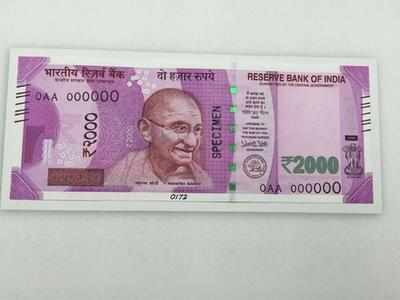 Constitutional validity of the new Rs 2000 currency note challenged