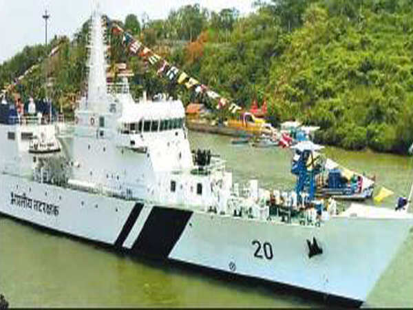 Goa: Coast Guard commissions patrol vessel ICGS Sajag