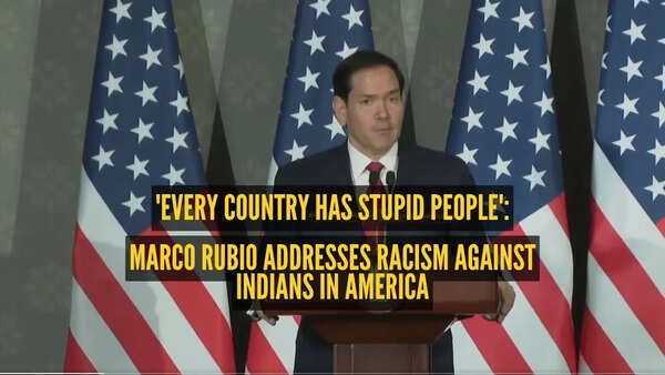 'Every country has stupid people': Marco Rubio addresses racism against Indians in America