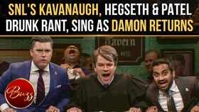 Matt Damon Revives Wild Brett Kavanaugh Impression In Fiery Kash Patel, Pete Hegseth Roast