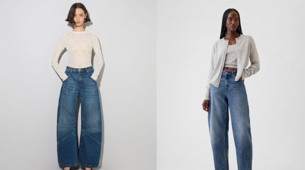Barrel jeans