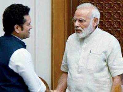 PM Modi has video conference with sportspersons; Sachin eager to practise namaste