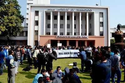 IIT-Kharagpur fee hike: Students stage protest, gherao director