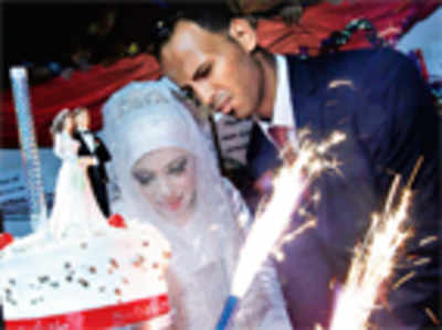 UN funds Gaza pair’s wedding, honeymoon