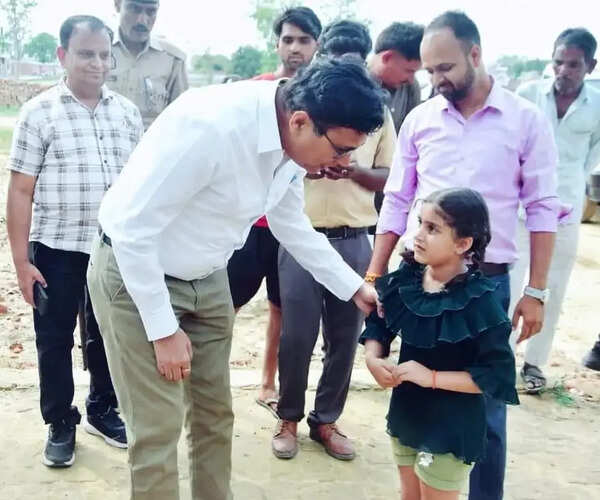 Road work begins in village after 6-yr-old’s video plea to ‘DM uncle’