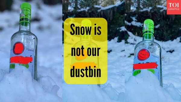 “Snow is not our dustbin. High time we bring civic sense is cool trend”: A lesson from the hills I will never forget