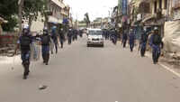 Bengaluru violence: RAF conducts flag-march within DJ Halli Police Station limits 