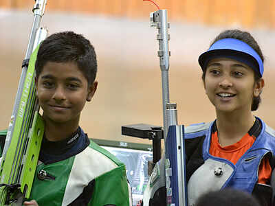 10-year-old Abhinav Shaw wins gold with Mehuli Ghosh, becomes youngest KIYG champion