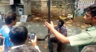 Electrician suffers transformer burns, onlookers rush for phones