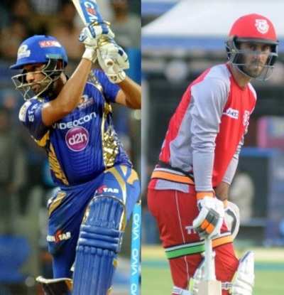 MI vs KXIP Live Score: Mumbai Indians vs Kings XI Punjab IPL 2017 Live Cricket Score and Updates: KXIP win by 7 runs