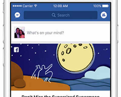 Facebook introduces its take on the Google Doodle