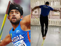 Javelin thrower Shivpal takes the slackline way to remain fit 