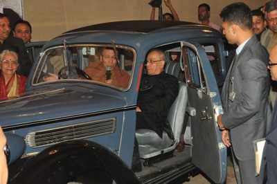 Netaji Subhash Chandra Bose’s Great Escape car hits the road again!