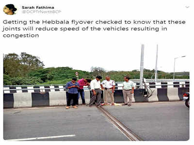 Hebbal flyover finally gets attention