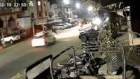 Speeding car climbs onto &lsquo;invisible&rsquo; divider, overturns on Bhopal&rsquo;s Ginnori road &mdash; watch