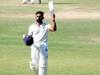 Double century for Bawane on his 100th First Class match
