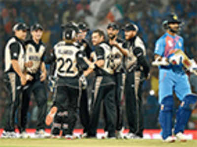 India slump to shock defeat against NZ in WT20