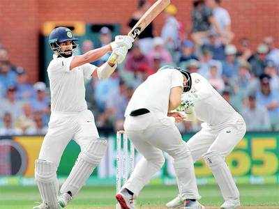 Ahead by 166 with 7 wickets, Virat Kohli and team dominates Test series in Adelaide Oval