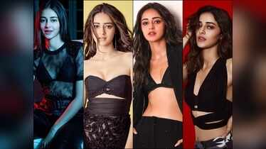 Birthday Beauty in Black! 'Fighter' bombshell Ananya Panday aces ...