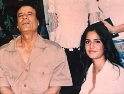 Going viral: Katrina Kaif’s throwback picture with Libyan dictator Muammar Gaddafi sets social media ablaze
