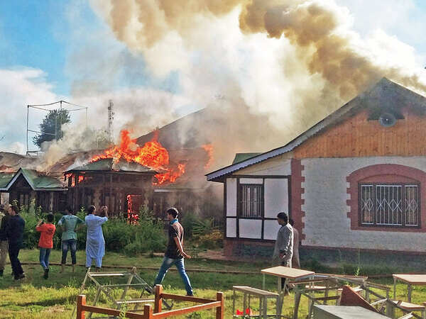 Education is badly hit in the current wave of unrest in Kashmir