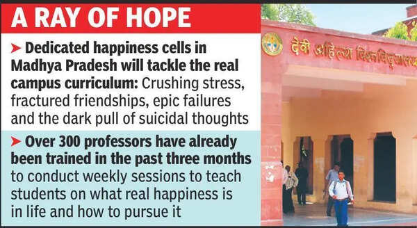 Defunct first Anand Cell of DAVV to spring into action as govt pushes happiness cells at all colleges