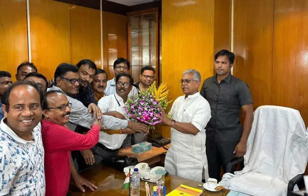 Dilip takes charge, flags staff & agrarian crisis, vows overhaul